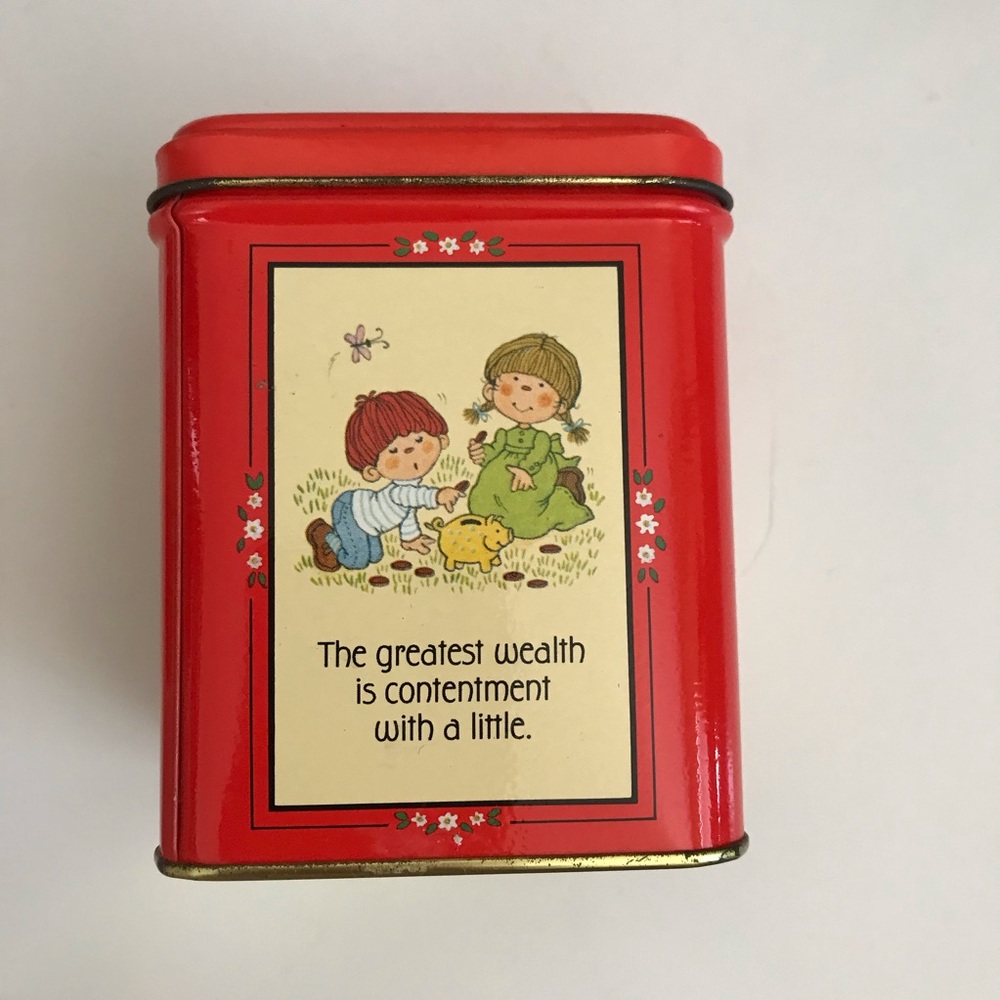 Vintage Hallmark tin coin bank/ piggy bank - Picture 3 of 7